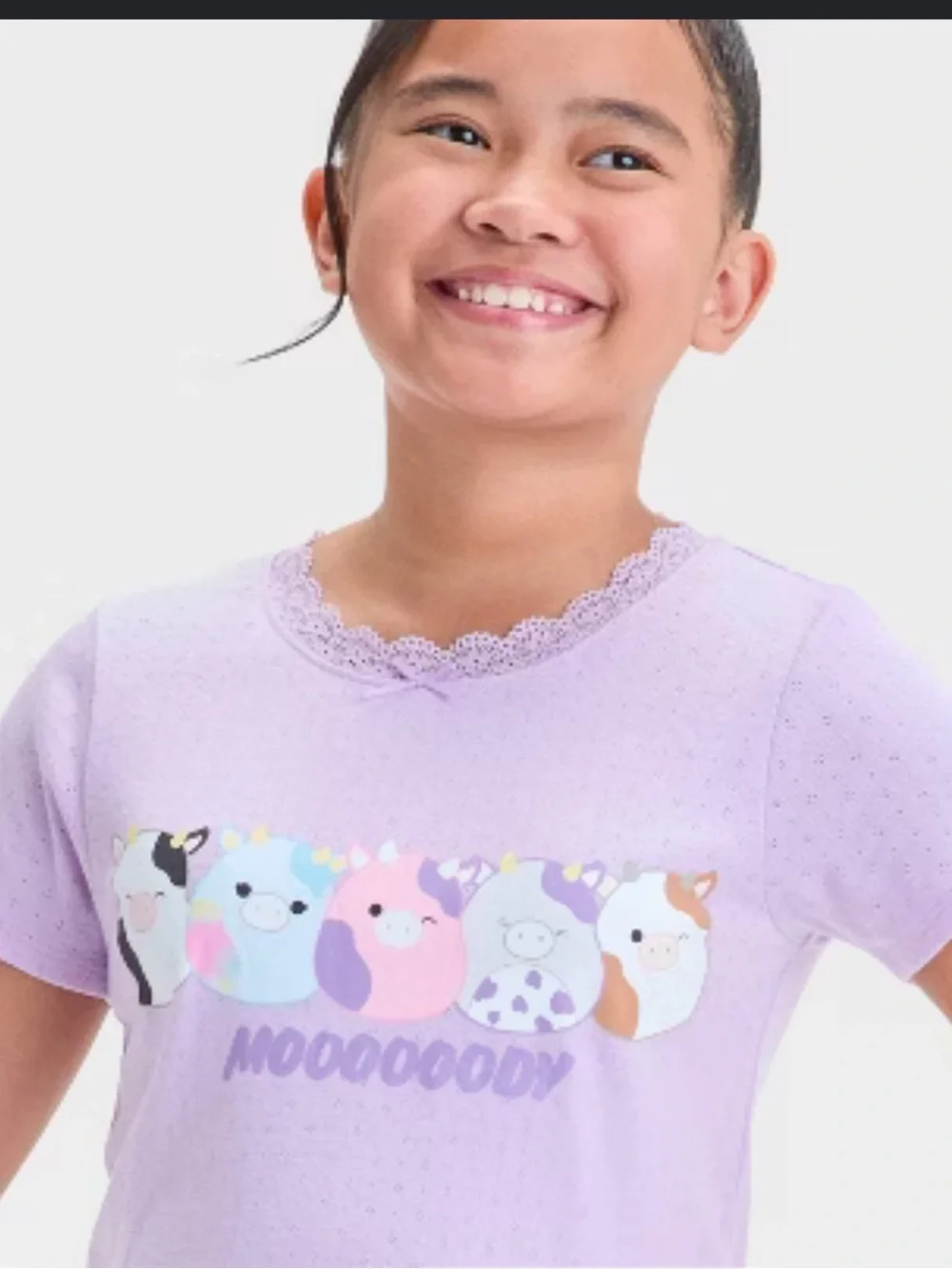 Squishmallows “Moooody” tee